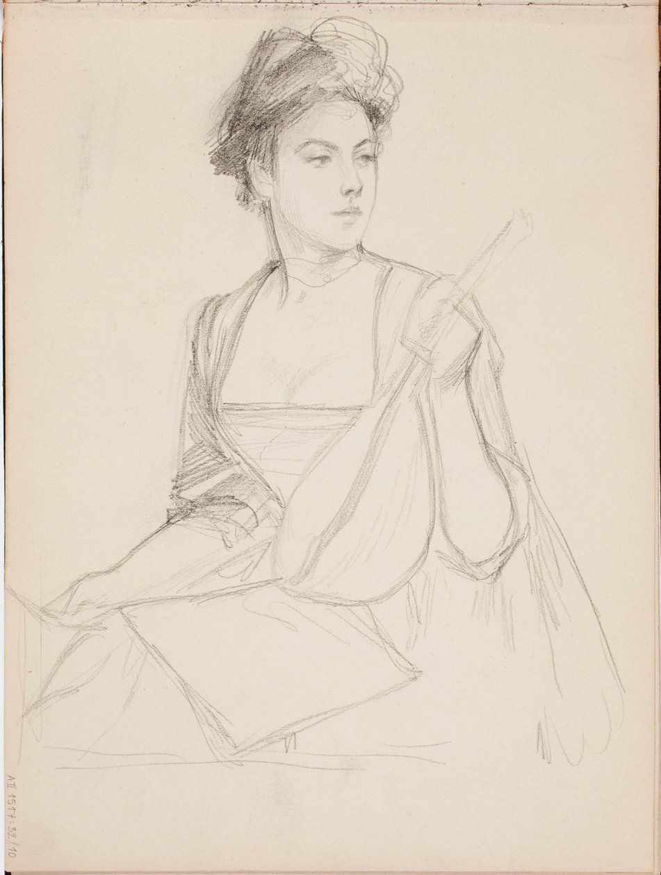 Utan titel av Albert Edelfelt