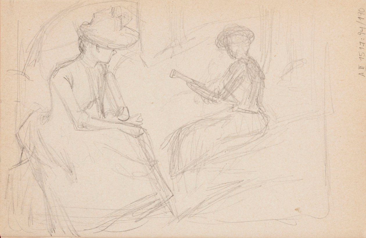 Utan titel av Albert Edelfelt