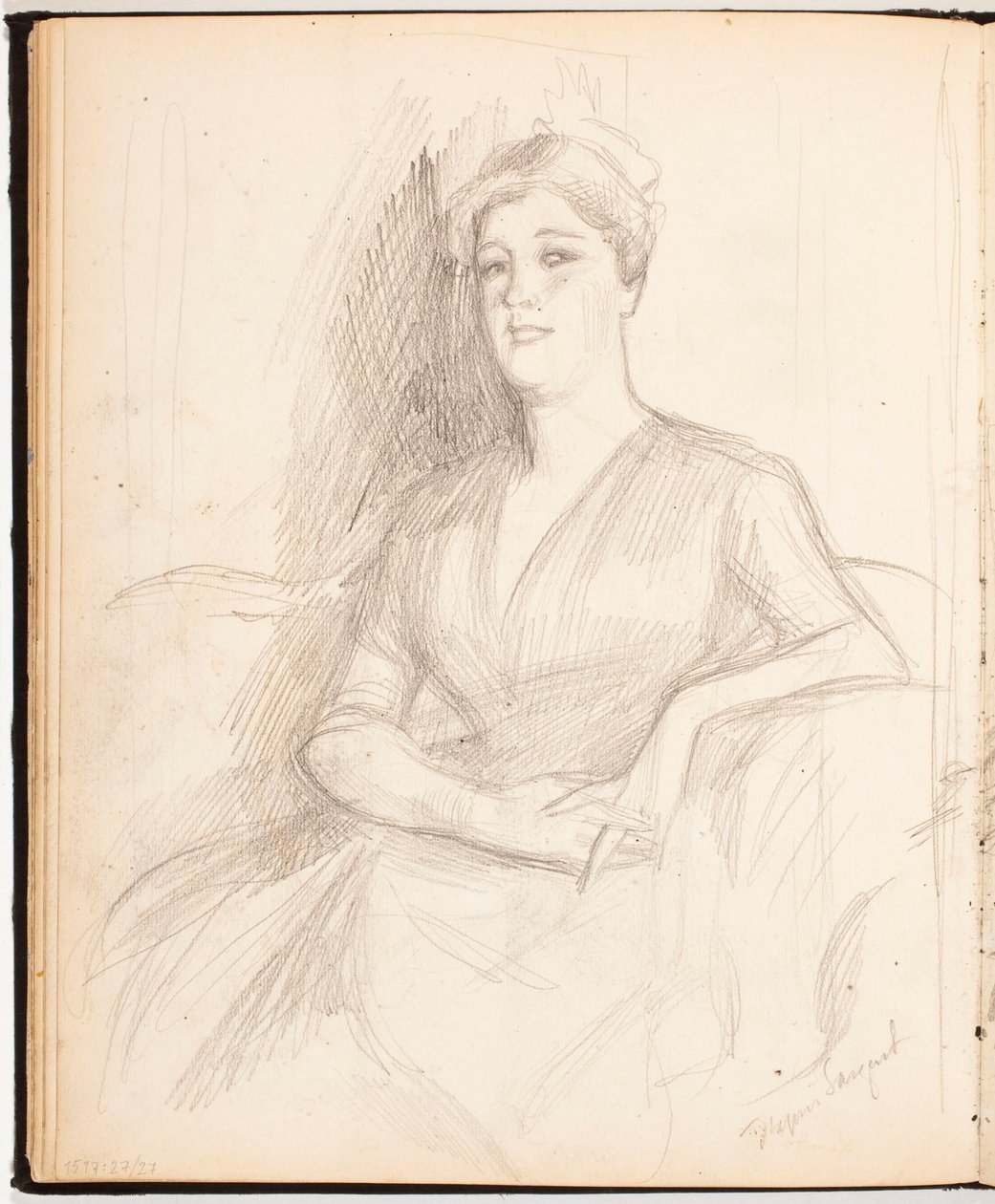 Utan titel av Albert Edelfelt