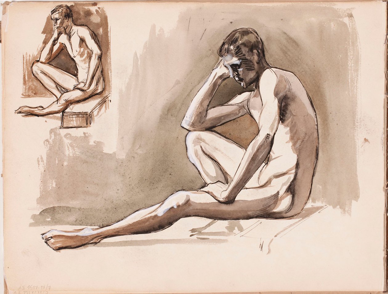 Utan titel av Albert Edelfelt