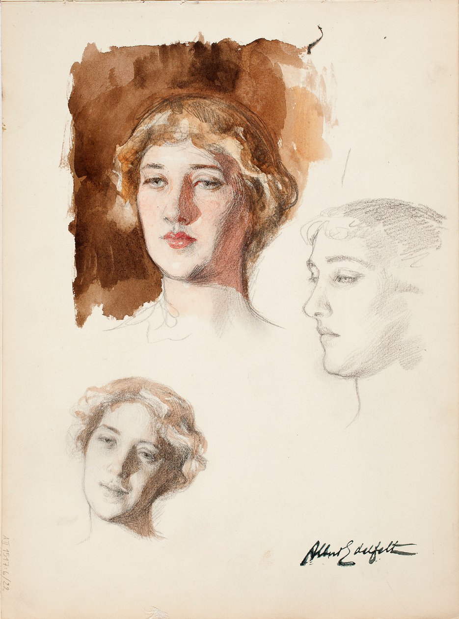 Utan titel av Albert Edelfelt