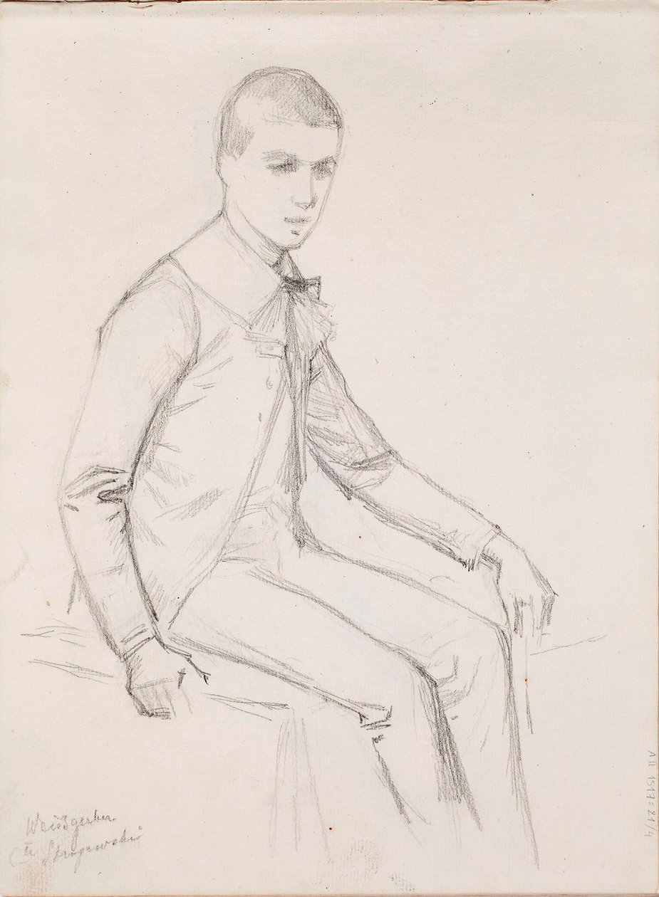 Utan titel av Albert Edelfelt