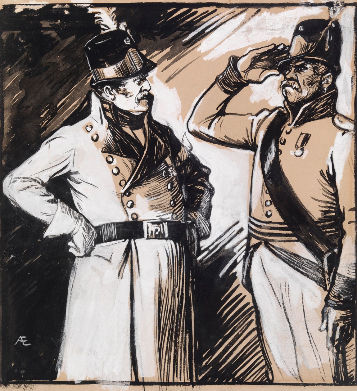 Utan titel av Albert Edelfelt
