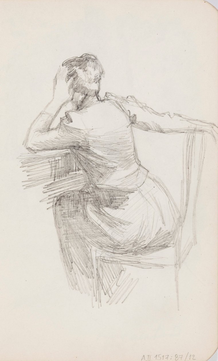 Utan titel av Albert Edelfelt