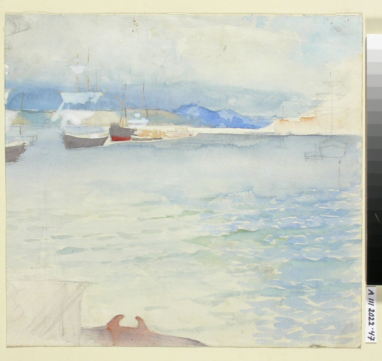 Utan titel av Albert Edelfelt