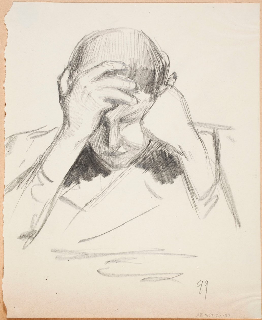Utan titel av Albert Edelfelt