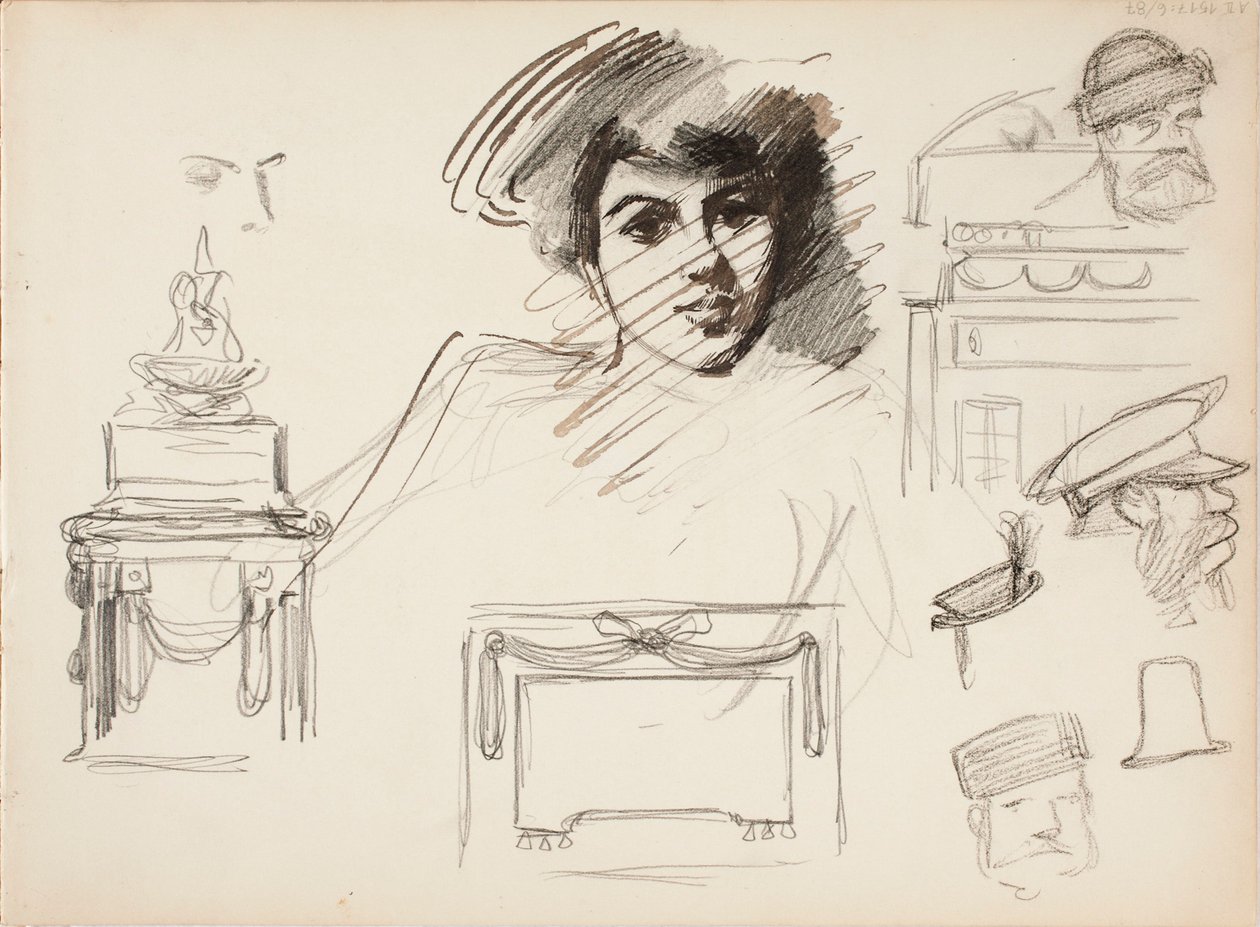 Utan titel av Albert Edelfelt