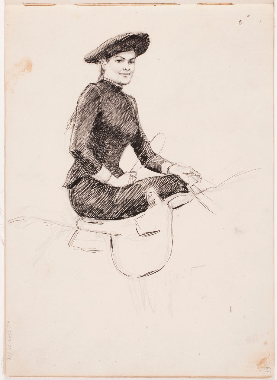 Utan titel av Albert Edelfelt
