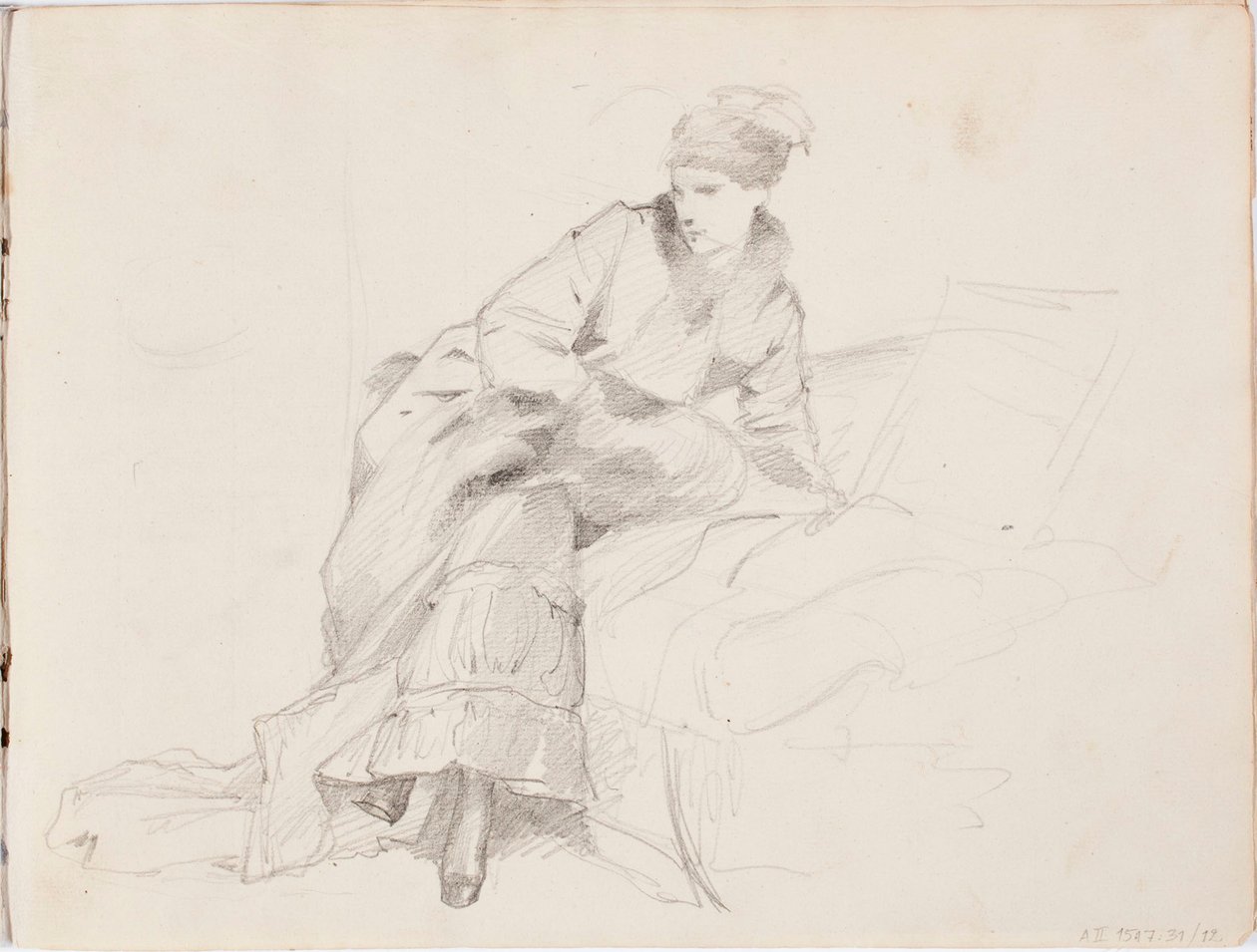 Utan titel av Albert Edelfelt