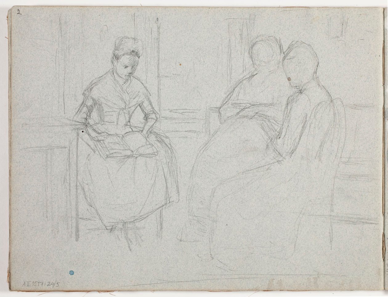 Utan titel av Albert Edelfelt