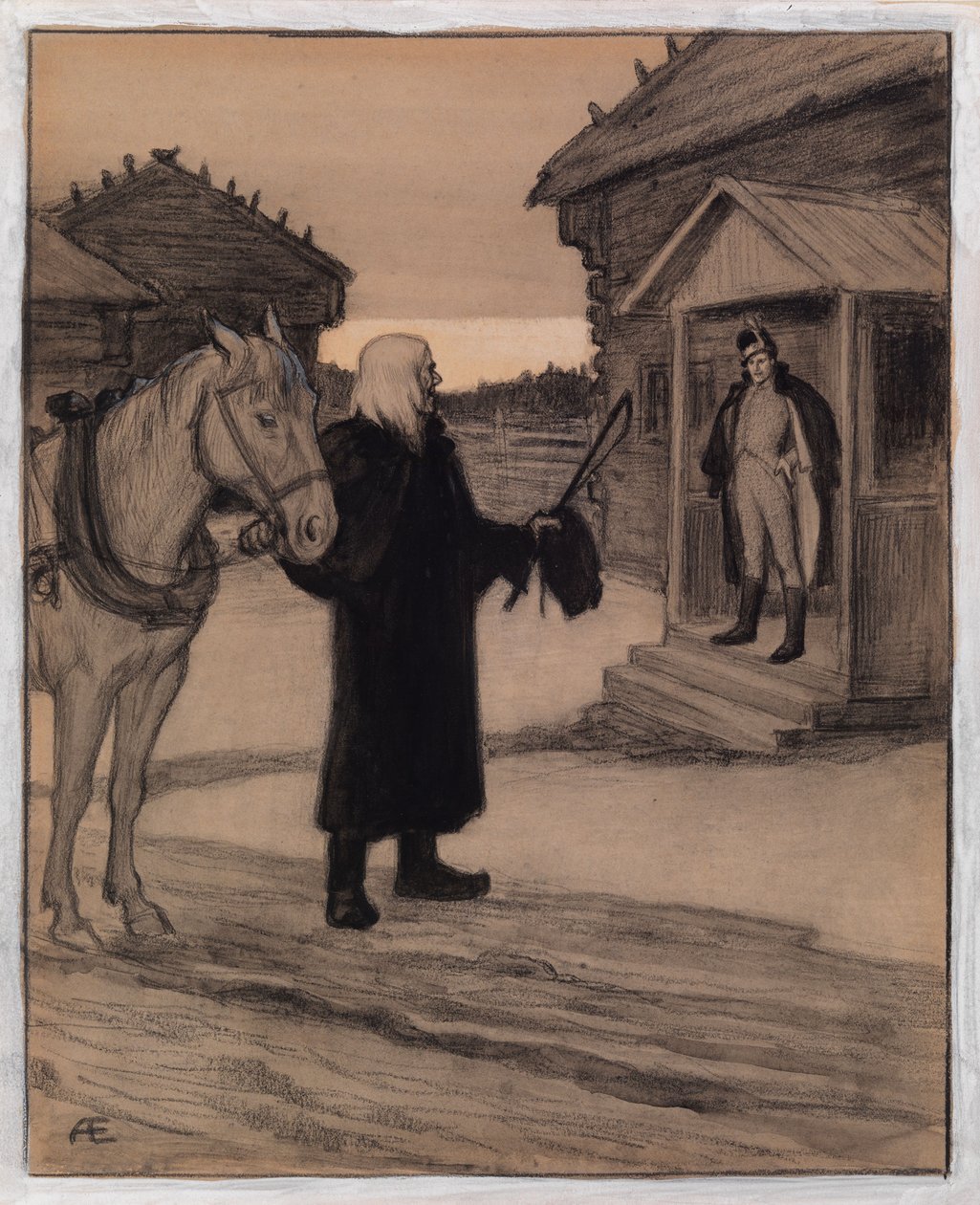 Utan titel av Albert Edelfelt