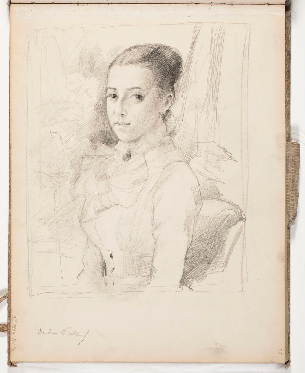 Utan titel av Albert Edelfelt