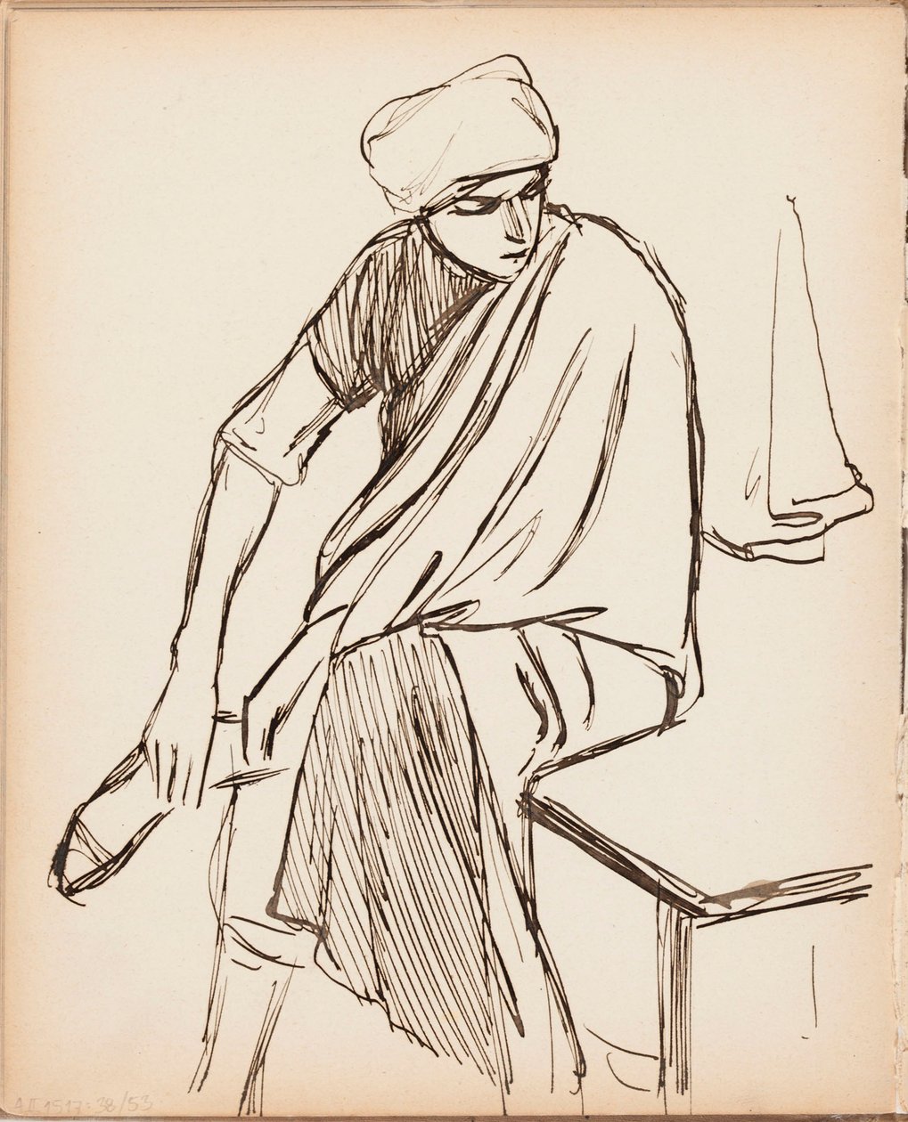 Utan titel av Albert Edelfelt