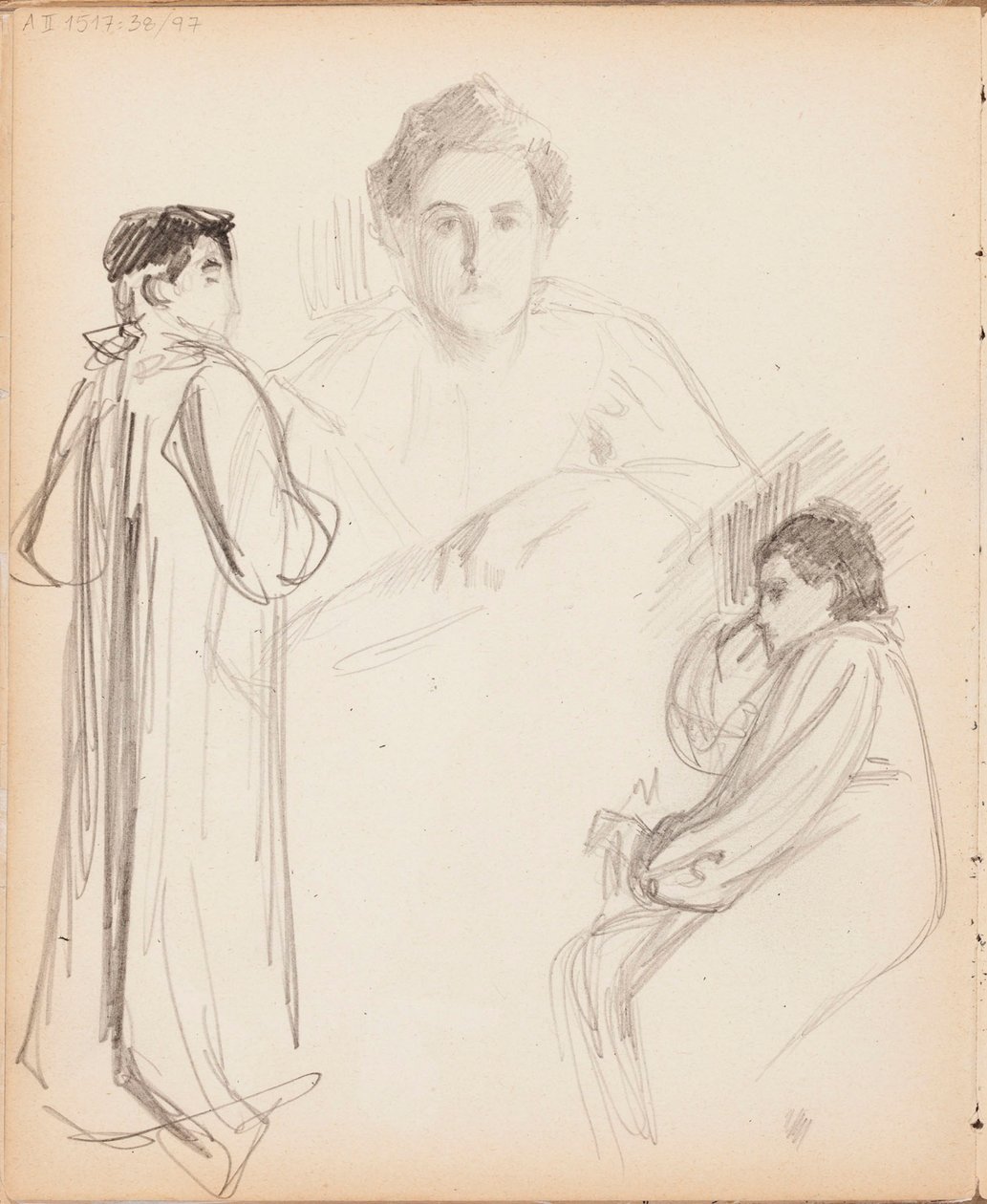 Utan titel av Albert Edelfelt