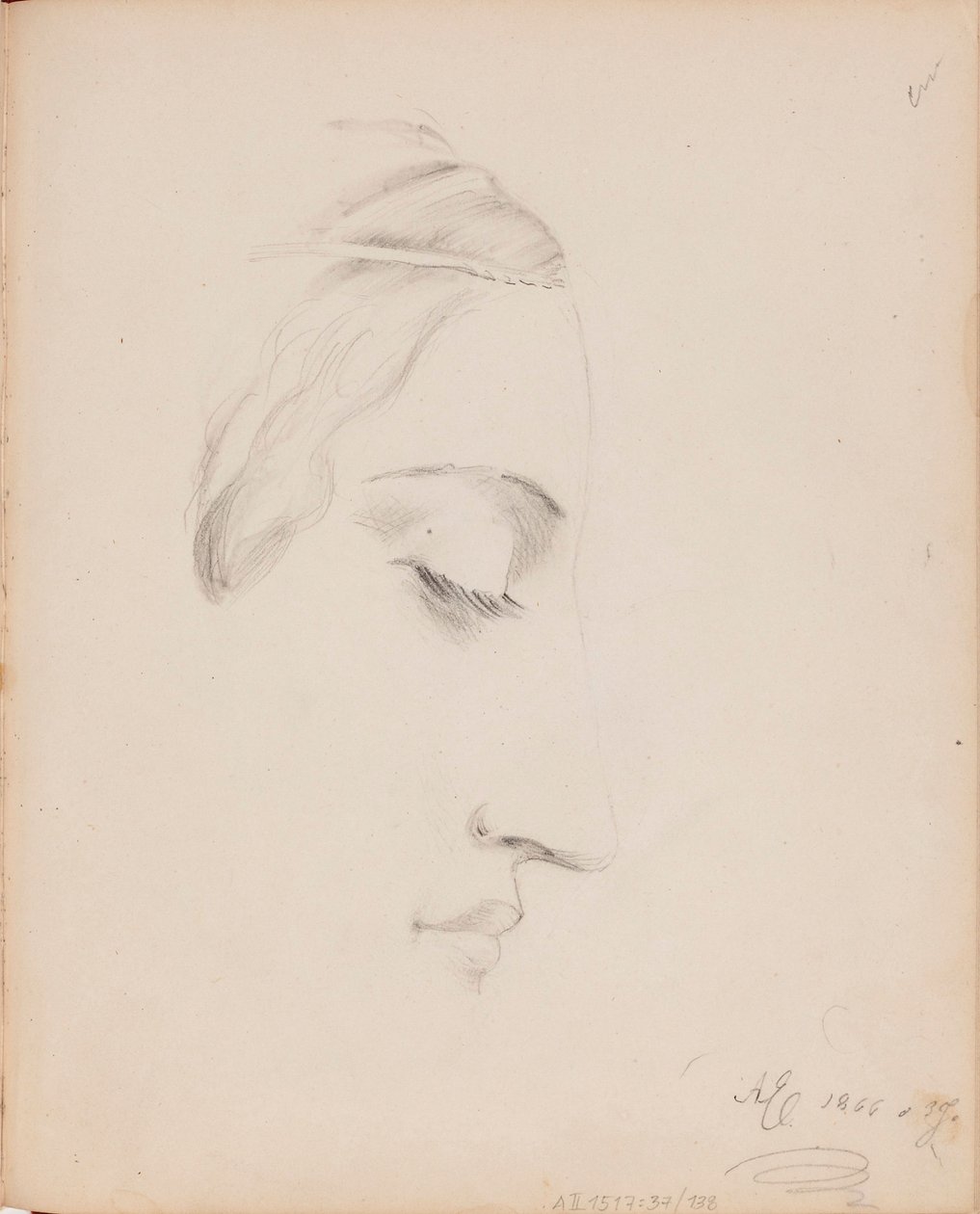 Utan titel av Albert Edelfelt