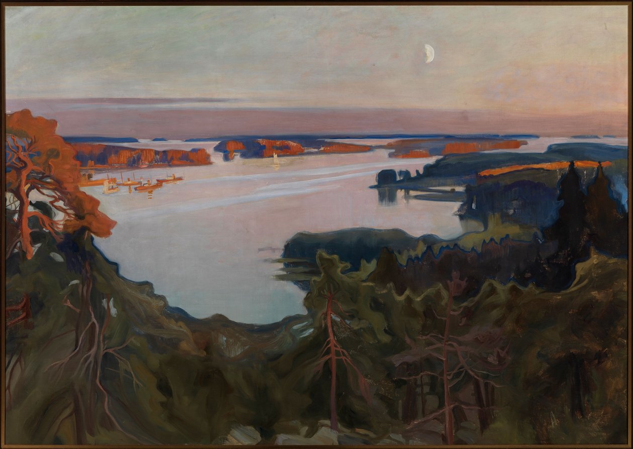 Utsikt över Haikko av Albert Edelfelt