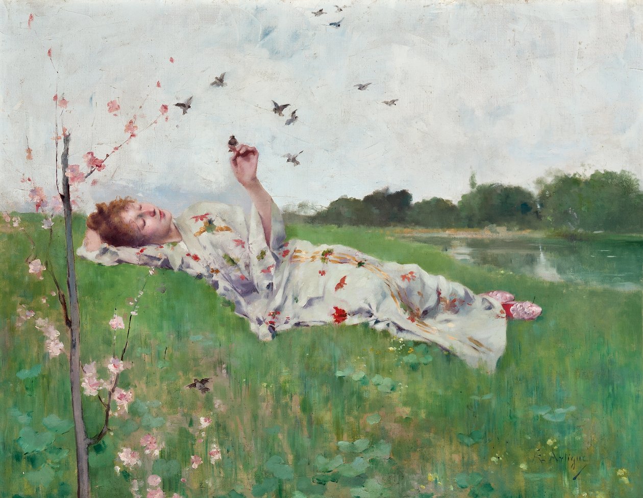 Sångfåglar av Albert Emile Artigue