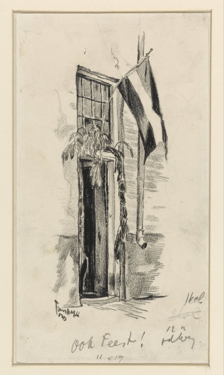 Även Party (titel på objekt) av Albert Funke Küpper (signed by artist)