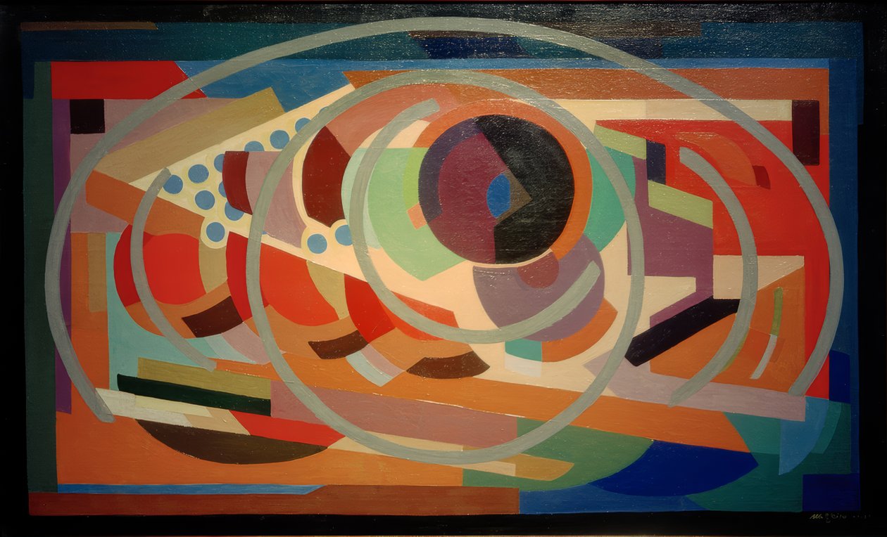 Sammansättning för "Meditation av Albert Gleizes