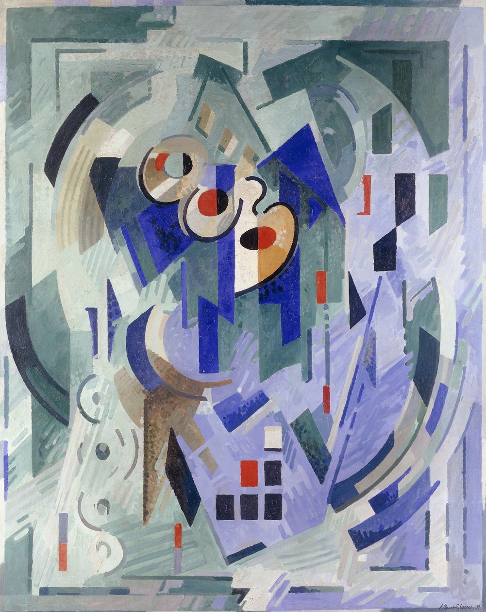 För Anden - De Gröna eller Sammansättning av Albert Gleizes