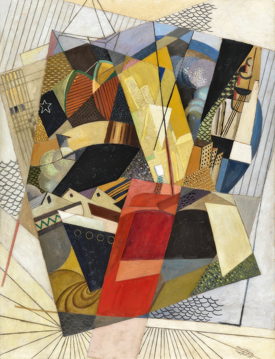 I hamnen av Albert Gleizes