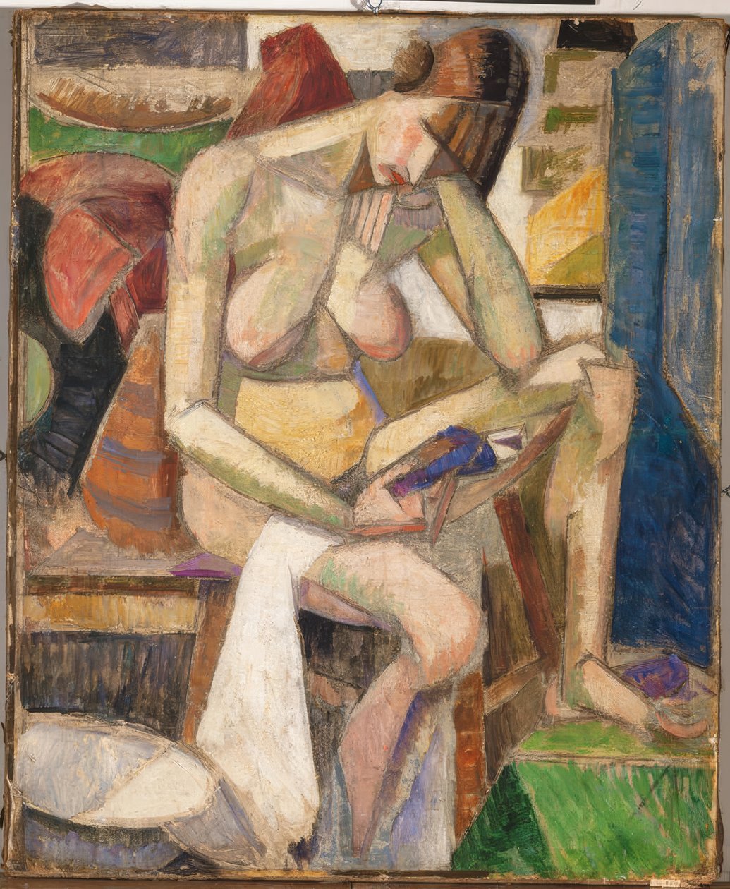 Nu assis av Albert Gleizes