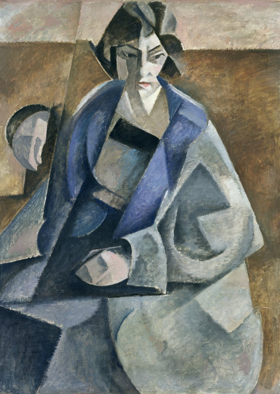 Porträtt av en kvinna av Albert Gleizes