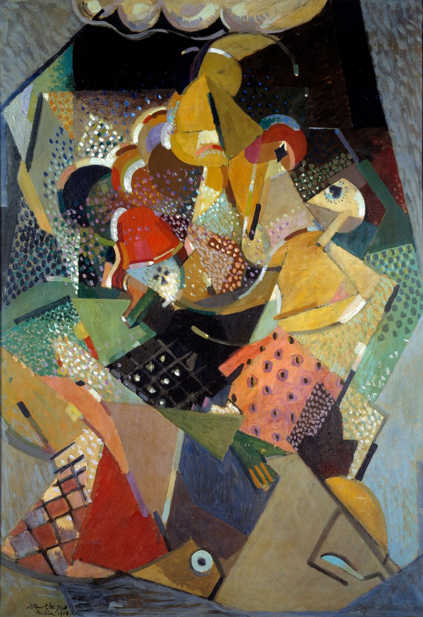 Akrobaterna av Albert Gleizes