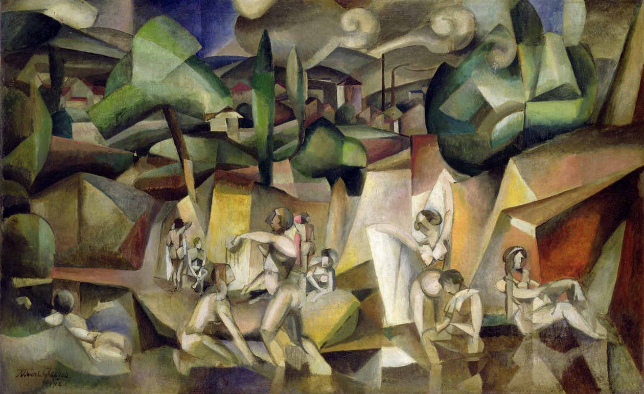 De badande av Albert Gleizes