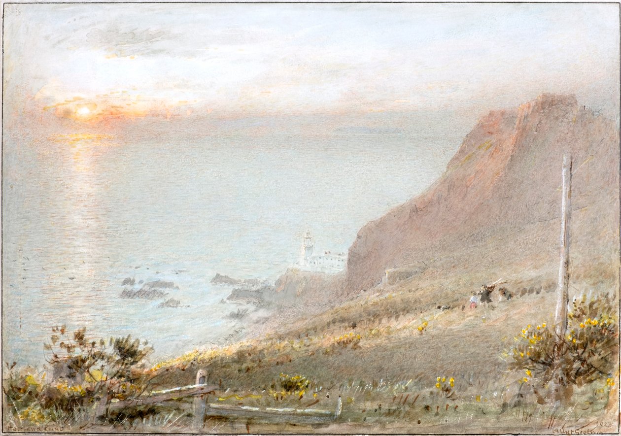 Hartland Point av Albert Goodwin
