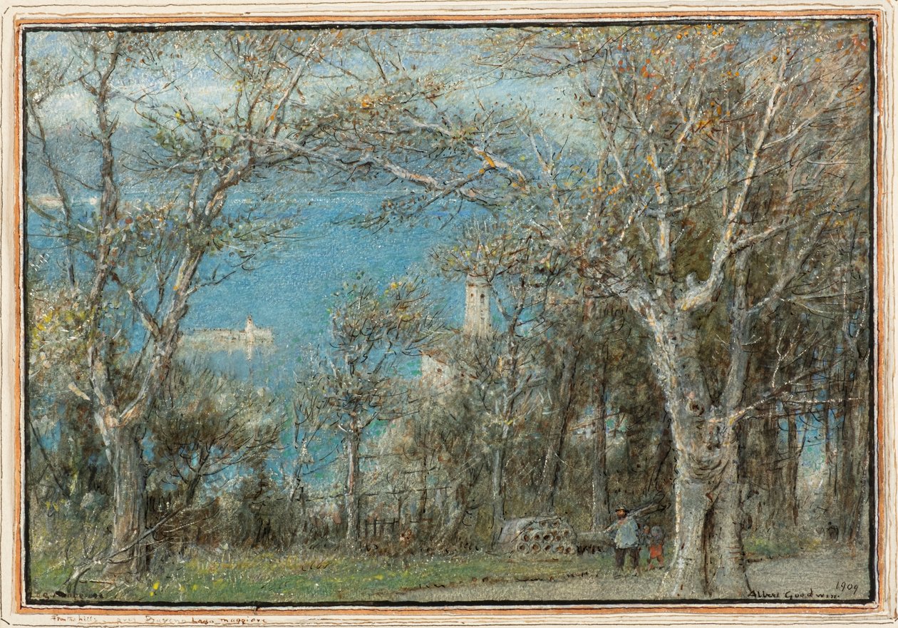 Lago Maggiore av Albert Goodwin