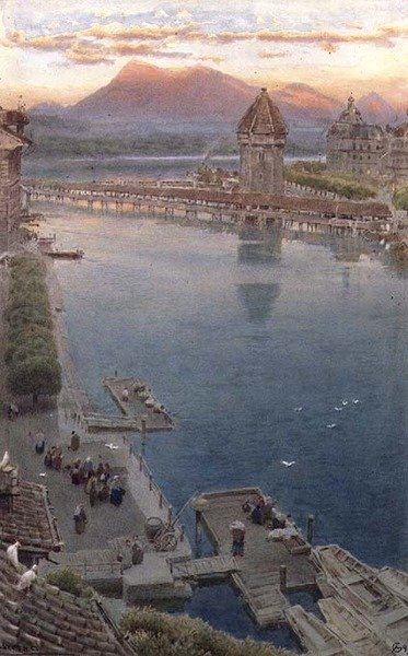 Lusern av Albert Goodwin