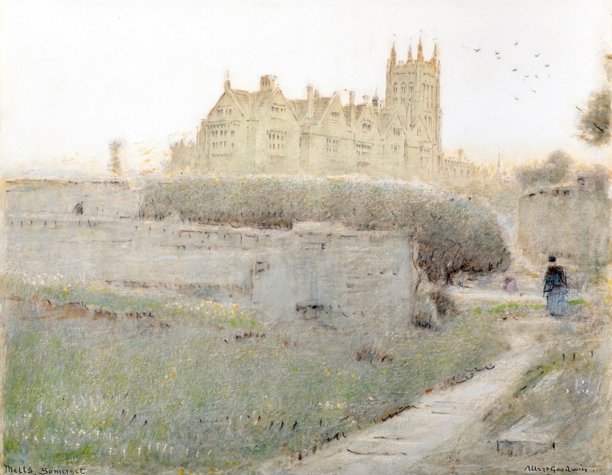 Mells, Somerset av Albert Goodwin