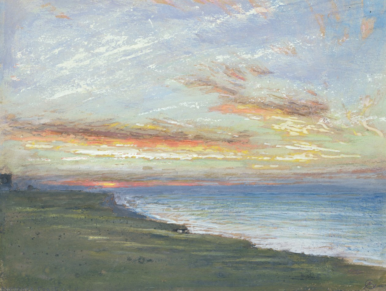 Norfolkkusten av Albert Goodwin