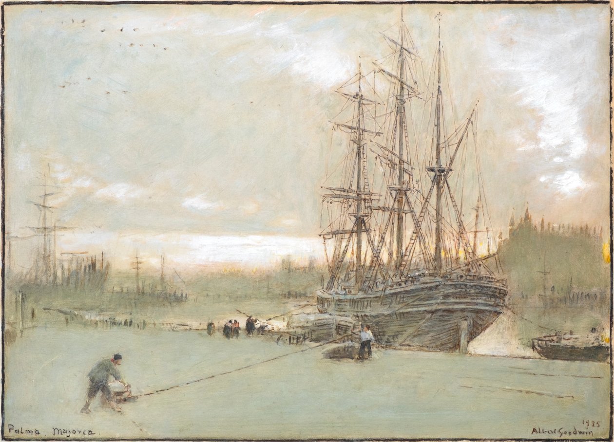 Palma, Mallorca av Albert Goodwin