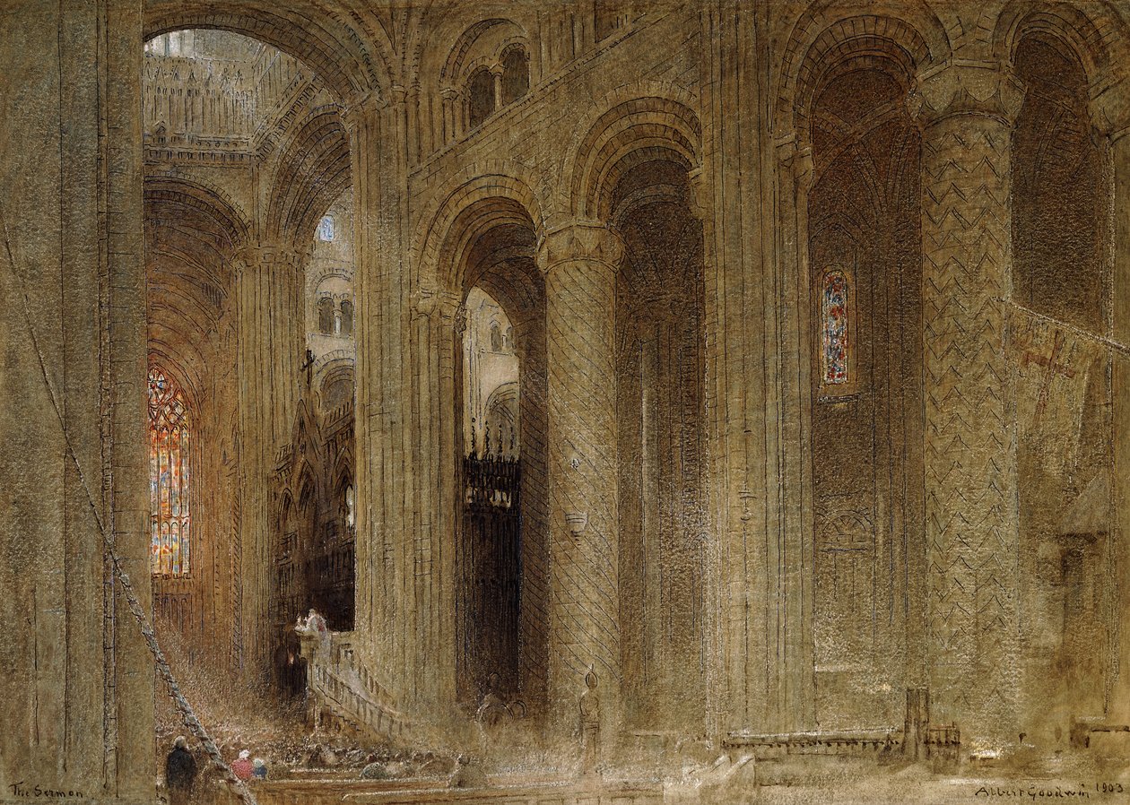 Predikan av Albert Goodwin