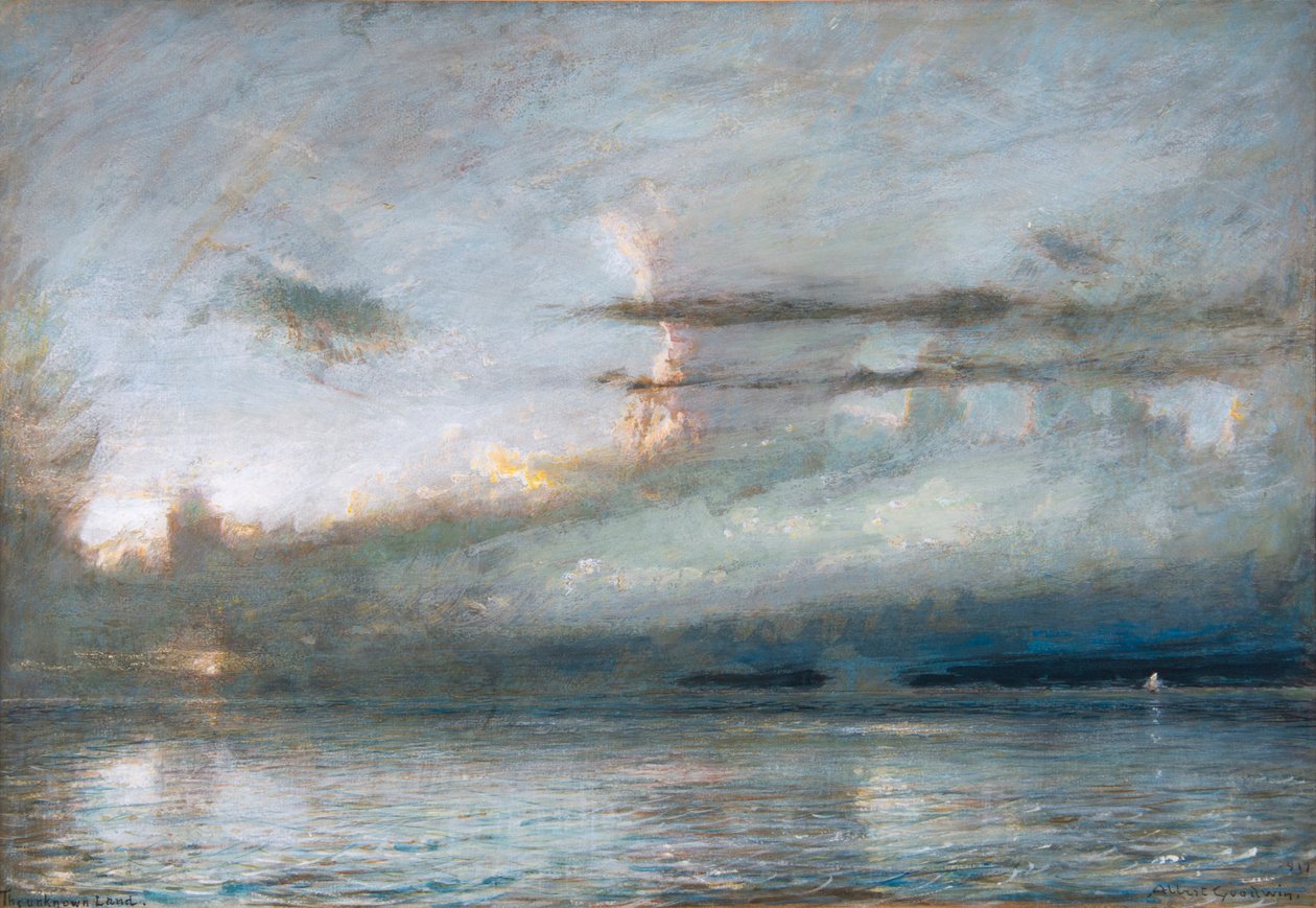 Det okända landet av Albert Goodwin