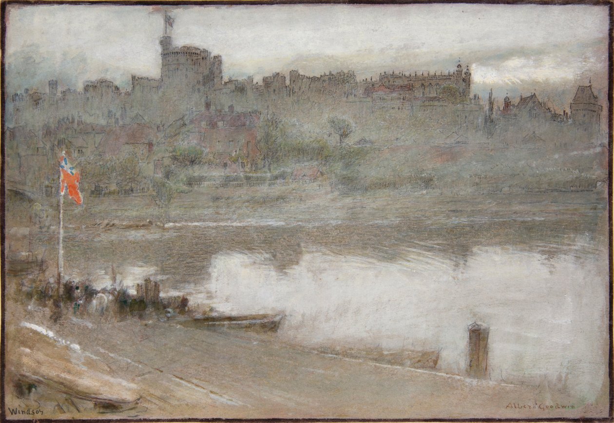 Windsor (akvarell) av Albert Goodwin
