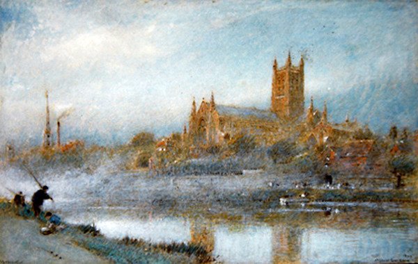 Worcester av Albert Goodwin
