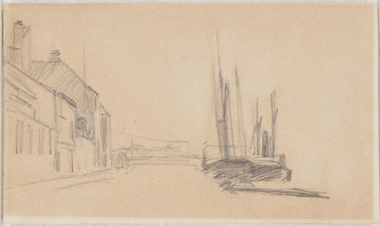 Helsingörs hamn av Albert Gottschalk