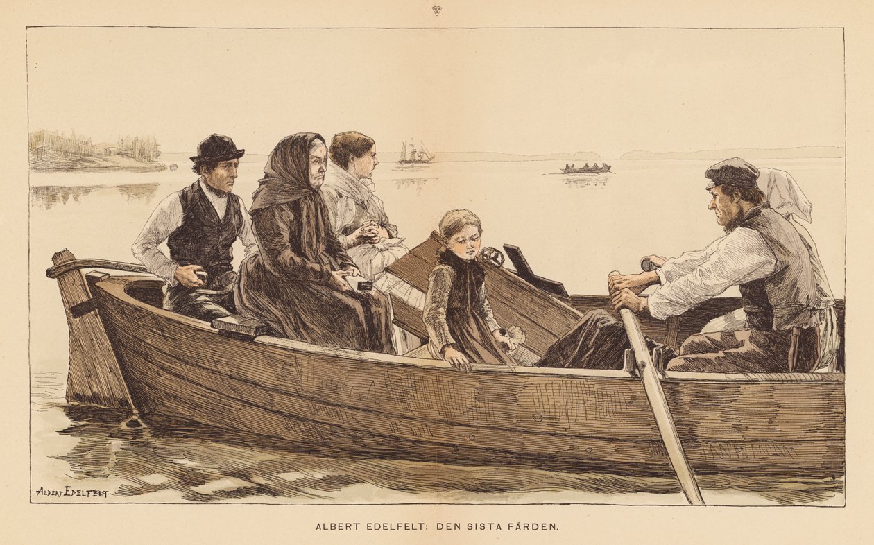  av Albert Gustaf Aristides (after) Edelfelt