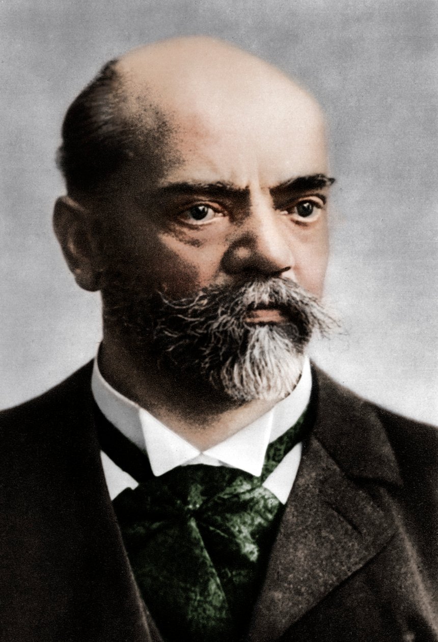 Antonín Leopold Dvorak 1841-1904, tjeckisk kompositör av Albert Harlinque