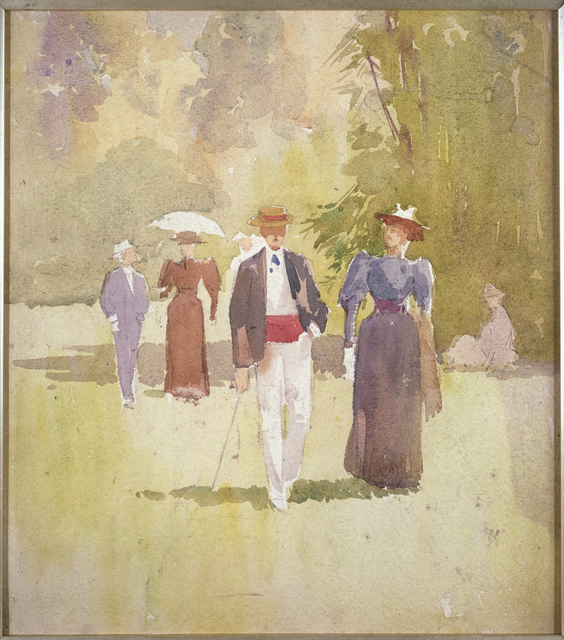 En promenad i parken av Albert Henry Fullwood