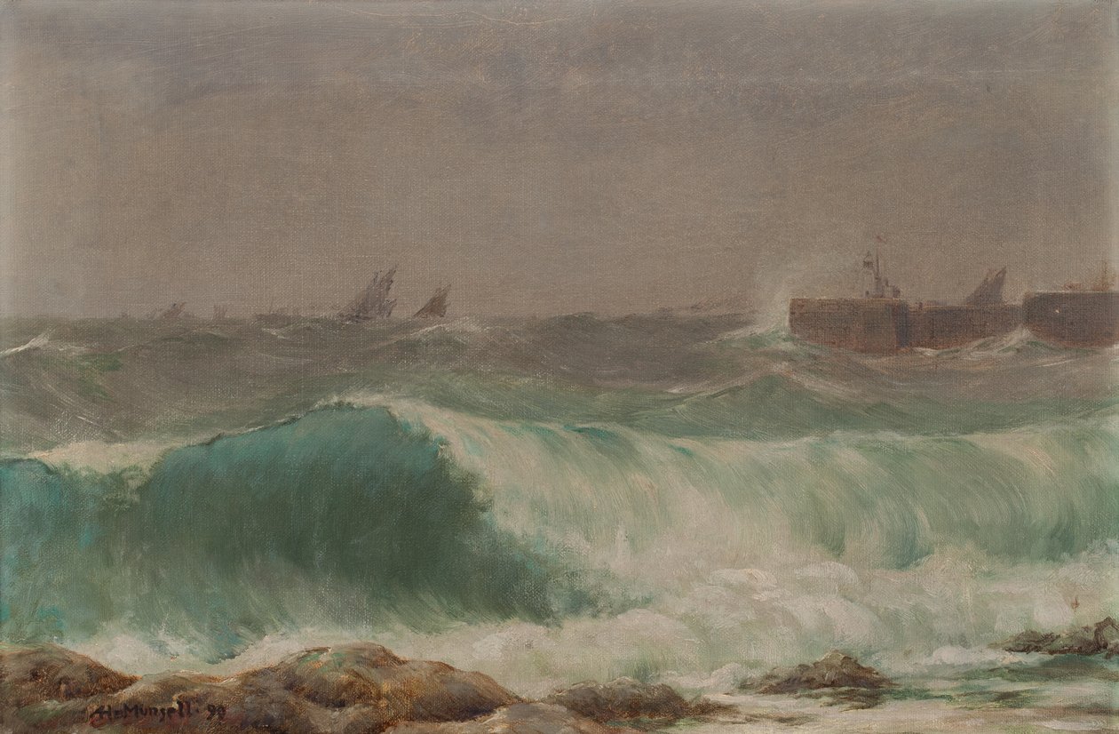 Havslandskap av Albert Henry Munsell