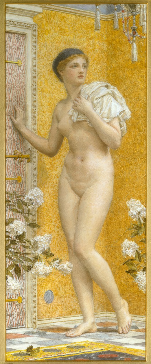 Ett gult rum av Albert Joseph Moore