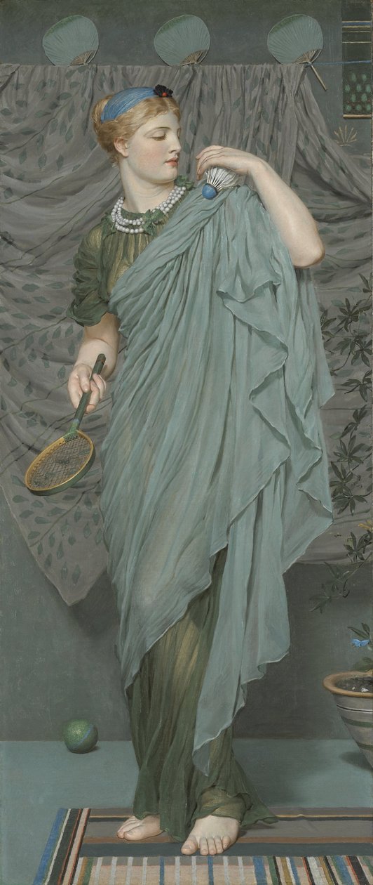 Battledore av Albert Joseph Moore