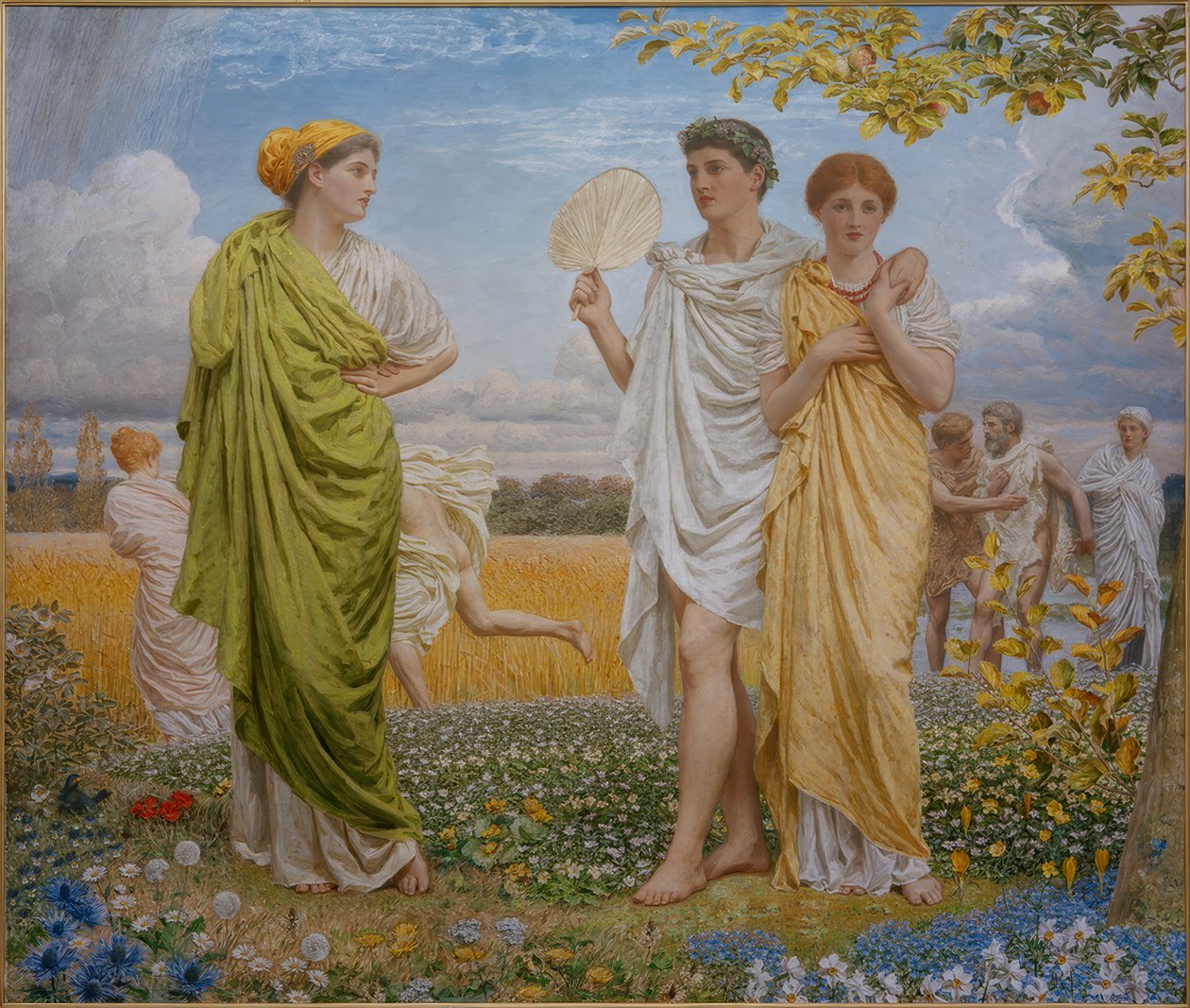 Kärleken till vindarna och årstiderna av Albert Joseph Moore