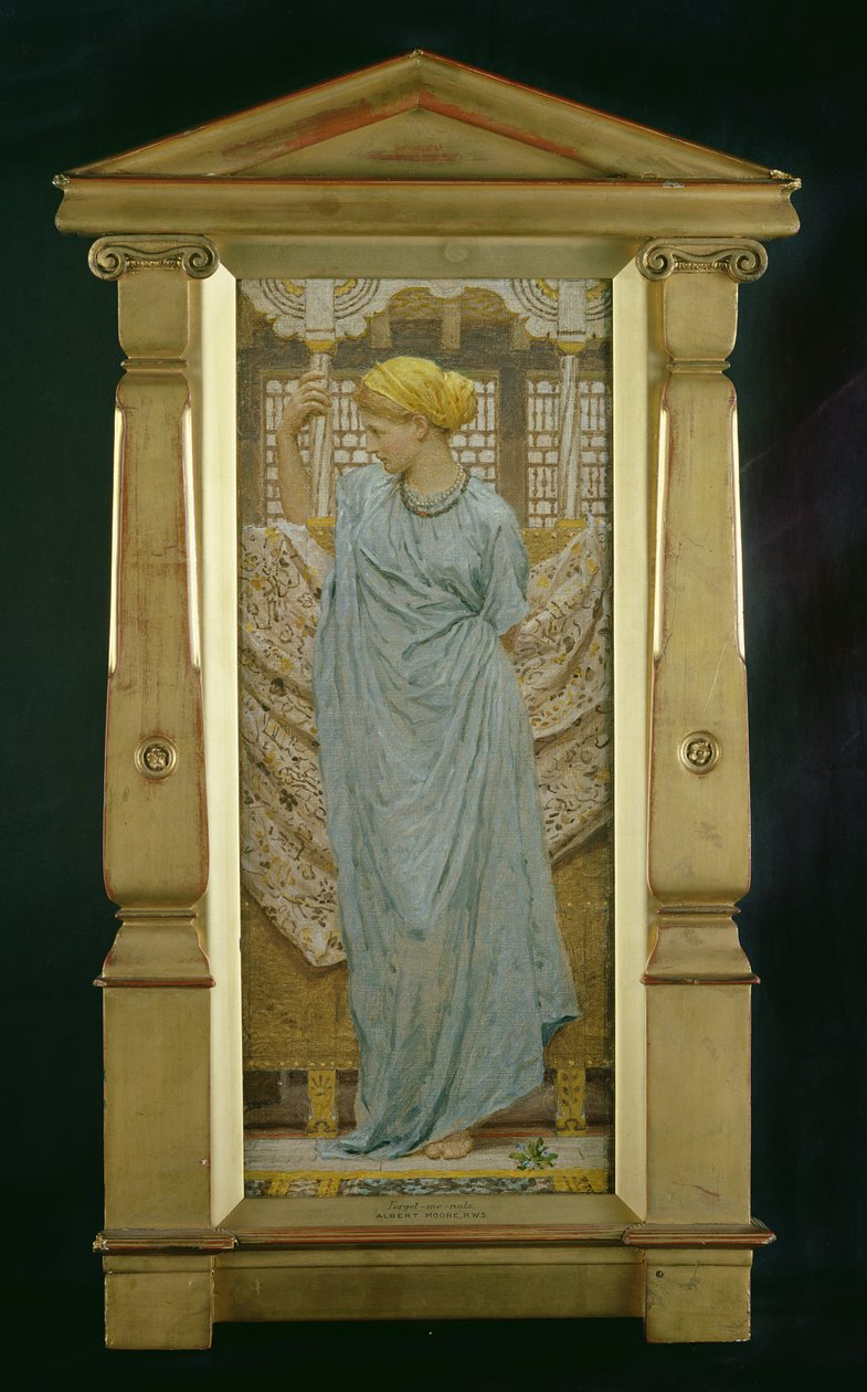 Förgätmigej av Albert Joseph Moore
