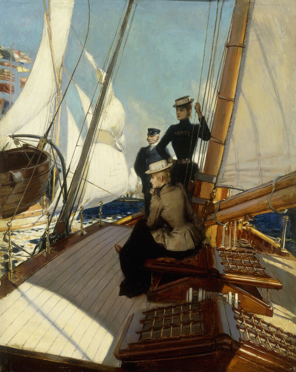 En eftermiddag till sjöss av Albert Lynch