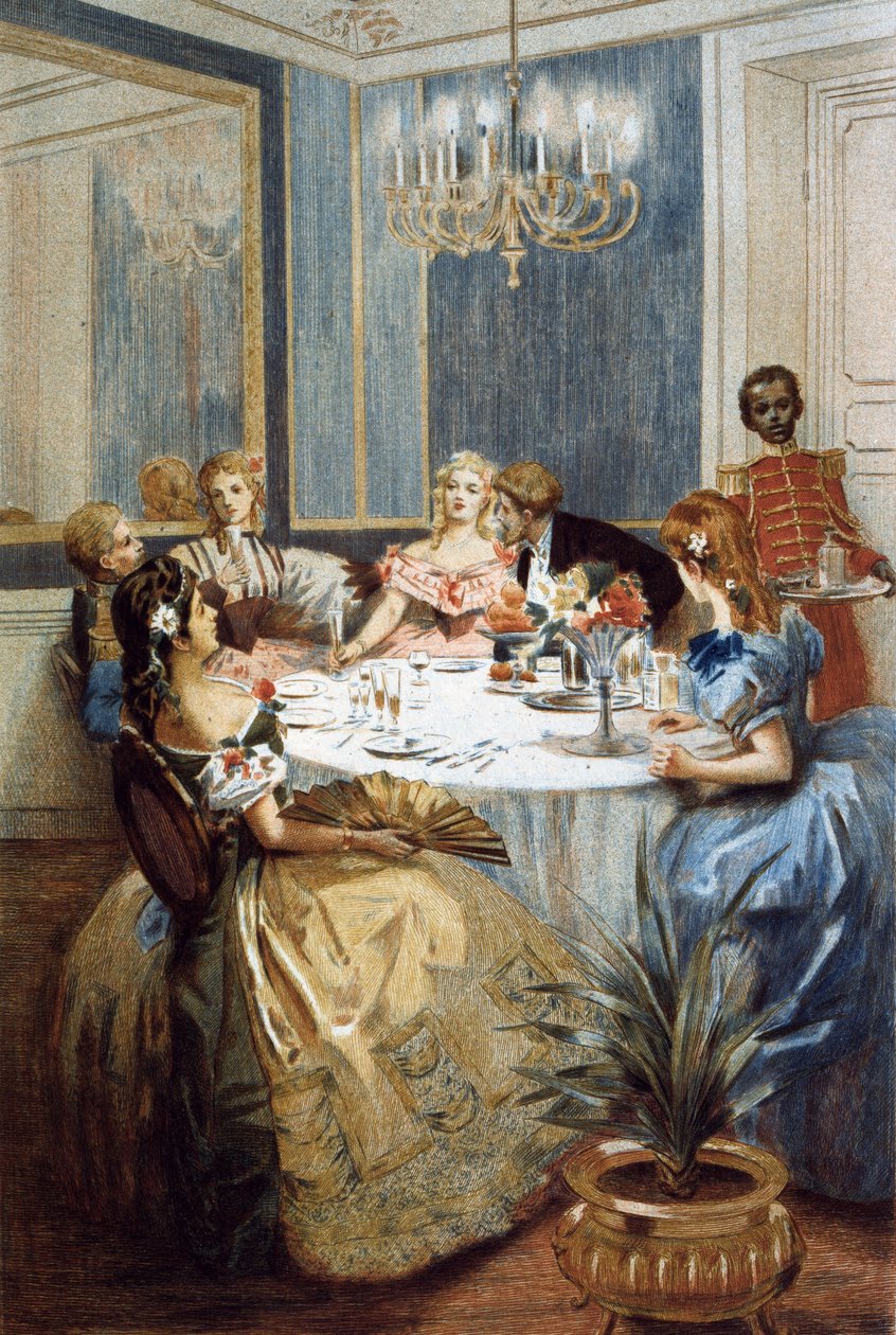 Parisiska damer från andra imperiet av Albert Lynch